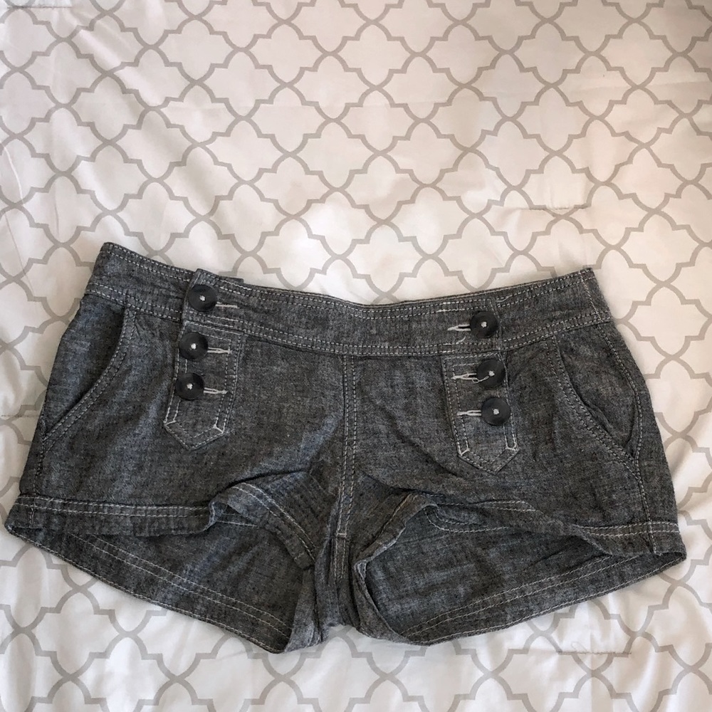 Gray Express Shorts